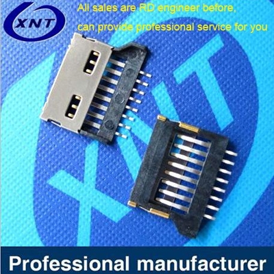 昆山TF card holder TF/microSD push pull type