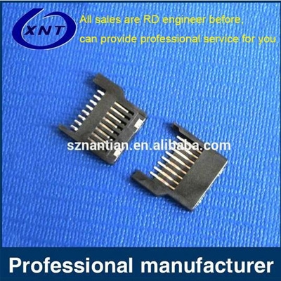 昆山TF card holder TF/microSD push pull (all plastic)