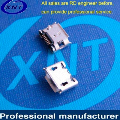 昆山7PIN 5.65mm microUSB B type 7pin