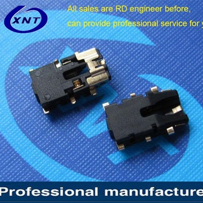 昆山Headphone Holder 3.5mm phone jack 6PIN sinker 2.20mm DIP type