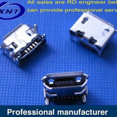 昆山A01SB741B1-283-JK 6.6mm 7.2mm microUSB B type 5pin