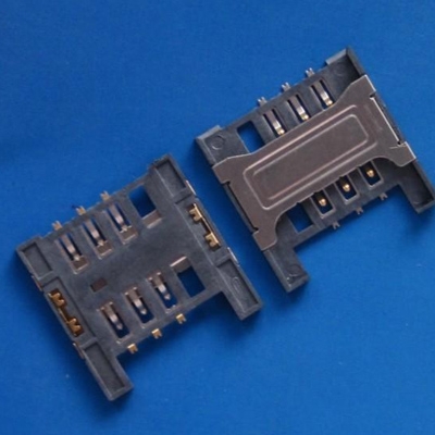 昆山Sim no-push type 6Pin (H=1.8mm) without column detection